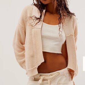 We The Free Worn Thru Surplus Cardi